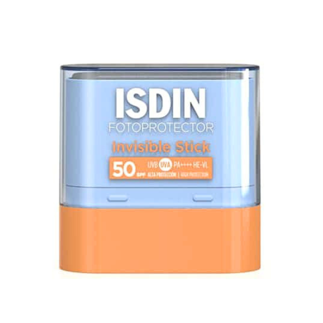 FOTOPROTECTOR ISDIN INVISIBLE STICK ZONAS SENSIBLES SPF50 10G